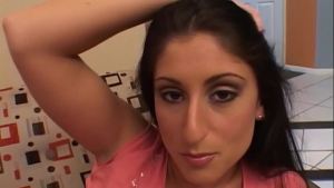 Sexy girl banged hard in all holes