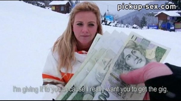 Amateur Nathaly Teges banged with pervert guy for money