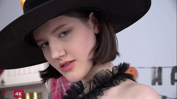 Anal threesome for Halloween