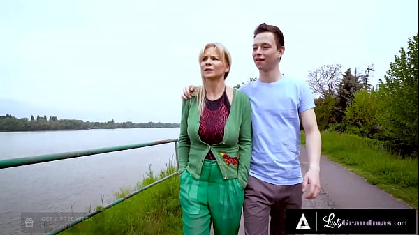 Horny Granny Gets Wild Sex With A Stiff Dick