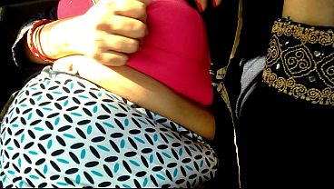 Indian Desi Horny Stepmom Hardcore First Time Fucks with Her stepson in Car ( Hindi Audio )