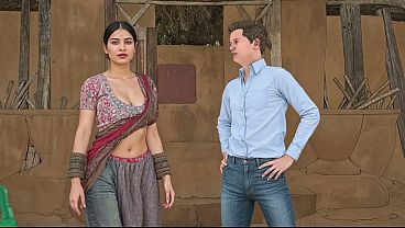 Indian Desi Step-Nephew Ate Superman Capsule And Fucked His Hot Step-Aunt Hard Hindi Urdu