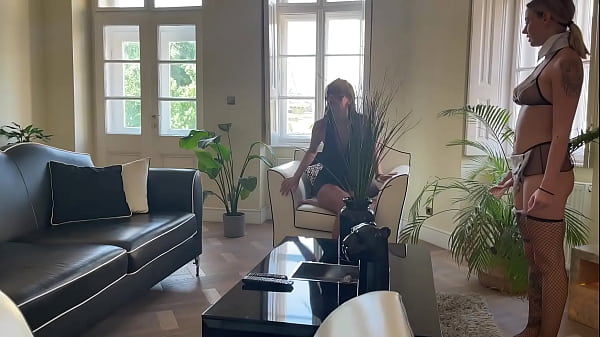 Latina maid fucked by horny couple for an hour