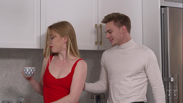 MY STEPSISTER SAT ON MY BIG COCK AGAIN. RIGHT ON MY PARENTS’ COUCH