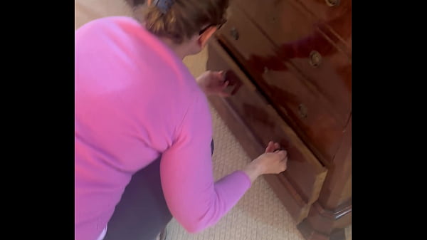 Old blond women anal