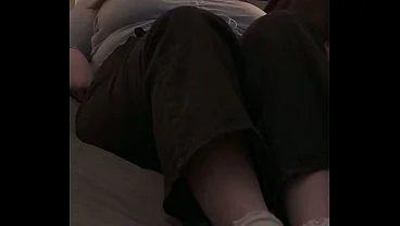 SH I’ll spit in your mouth after you suck my strap-on and lick my feet toes