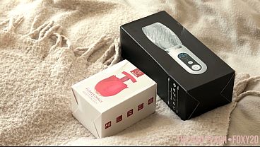 Surprise Sex Toy Gift Exchange – Tongue Licking Vibrator & Rotating Male Masturbator