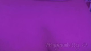 Teen can barely take monster cock