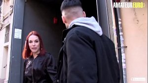 AMATEUR EURO – Redhead Latina Silvia Rubi Have Sex With Random Boy From Street