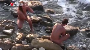 Beach Voyeur. Your girl desperately wants to suck and ride while on the beach. Would you deny?
