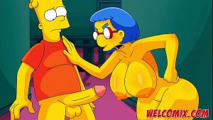 Best moments of the hot chicks from the simptoons…