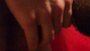 Tattoed punk cum in his buddy’s beard.