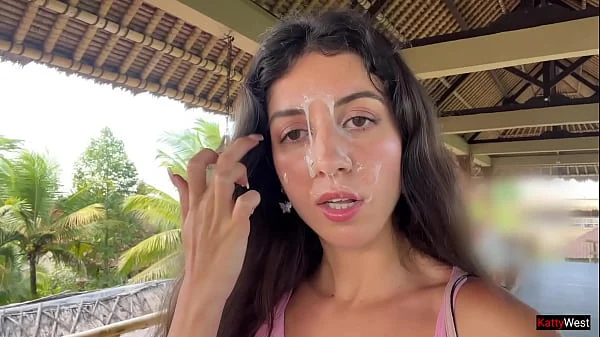 Asked the waiter to cum on my face in a public cafe – I only like to dine covered in cum – Cumwalk