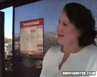 BBW MILF Kira Gets Picked Up By BBWHunter