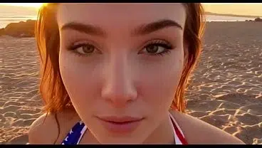Beach Bukkake