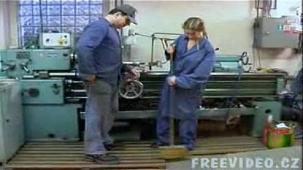 Busty Czech Girl Fucked On Lathe