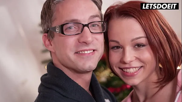 Czech Teen Rebeca Black Amazing Christmas Threesome With Photographer – LETSDOEIT