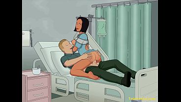 El rey de la colina porno y Bobby Hill se folla y rellena de semen a la chica asiática Connie