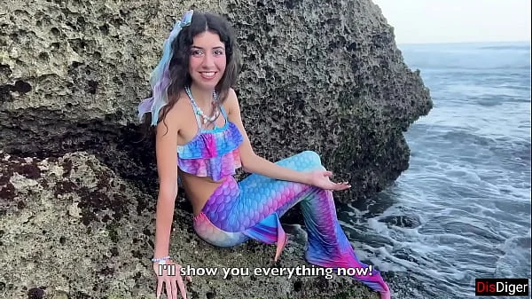 I met a beautiful mermaid on an island and gave her legs so that…