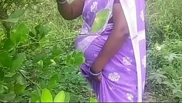 Indian village couple outdoor sex