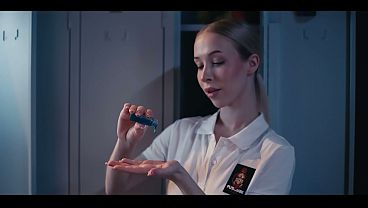 Lesbian School Girls Strap-On Creampie – Blonde vs Brunette Time Stop Freeze Porn