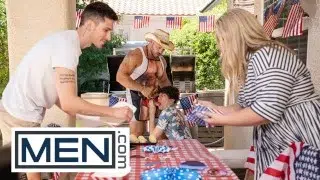MEN – Twinky Cristiano Is Very Curious About His Mom’s New Boyfriend Nick Cranston’s Big Cock
