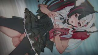 [Nte] Lacrimosa’S “Goth Doll Stuffed”: Bound Chaos Agent &Amp; Pov Sandwich Dp (4K/60Fps)