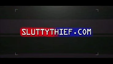 Paintball Thief And Her Step Mom Fucking By DILF Guard