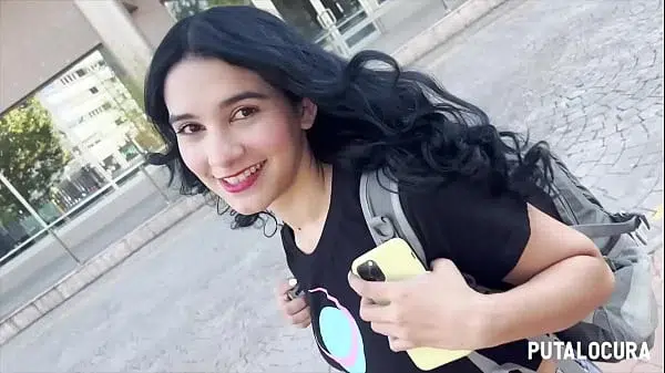 PutaLocura – La teen latina Min Galilea es follada muy duro en Pilladas