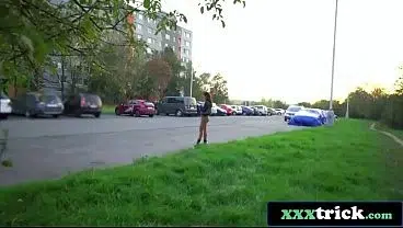 Tourist MILF Bends Over for an American Dick Instead of Paying Fine