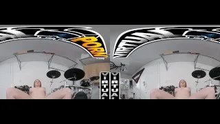 Virtual Porn – Bess Breast Learns How To Play Drums &Amp; Playing With A Dick At The Same Time