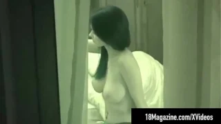 Voyeur Clip Of The Amazing Big Natural Boobed Brunette, Katie Fey, As She Is Getting Ready In Her Room, S., Talking On The Phone &Amp; Smoking A Cigarette. Hot Spy Cam S. – Only At 18Magazine.com!