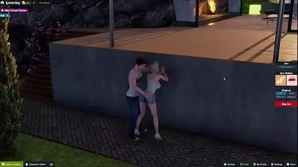 CGI Couple Blowjob and Screwing Sex – cgisexgames.com