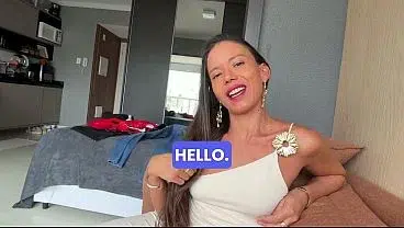 FIRST TIME ANAL – Petite Tattoed Latina MILF Starts Blowjob Then Gets Rough POV Doggy Fuck