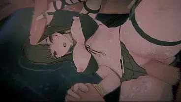 [Girls’ Frontline 2: Exilium] – Loreley “SYMPHONY OF DEFEAT”: Bound Elite T-Doll & POV Sandwich DP (4K/60FPS) | (お嬢様人形わからせ)