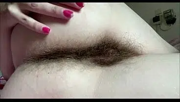 hairy anal closeup