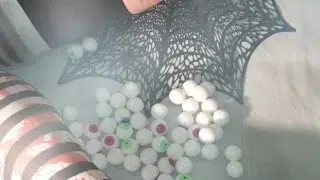 Huge anal insertion whit eye balls 👀 🎃HALLOWEEN SPECIAL🎃