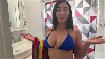 Latina MILF Gets Massage From Step Son – MomComesFirst