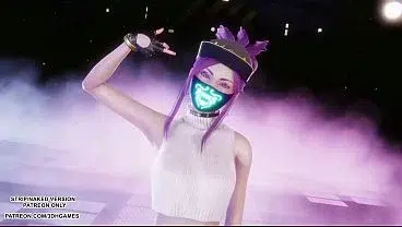 [MMD] Aespa – Armageddon – Akali Sexy Kpop Dance League of Legends Hentai Uncensored 4K 60FPS