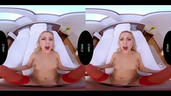 VRHUSH Petite blonde Lola Myluv fucked in POV VR