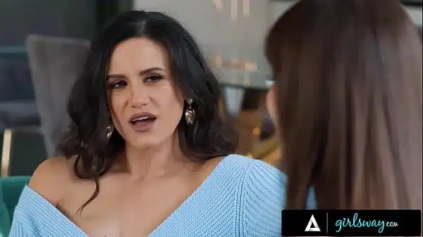2 MILFs Have Passionate Fuck With Teen