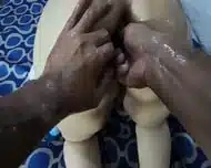 BBW Anal Fisting Marshmallow Food Play Humiliation Hardcore