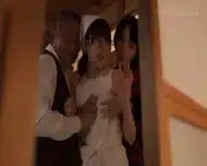 [Chinese Subtitles Uncensored], Threesome, Pornstar, Housewives, Japanese, Group Sex, Anal, Squirt