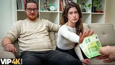 HUNT4K. I had no idea my Girlfriend was such a Slut and willing to fuck a Stranger for money