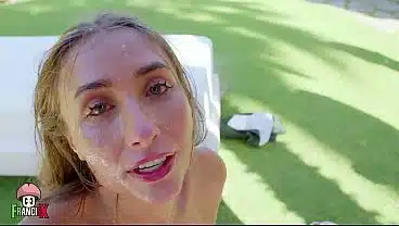 Lily Phillips Outdoor Blowbang – Nonstop Cocks & Massive Cum