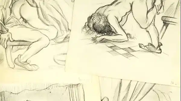 retro erotic art